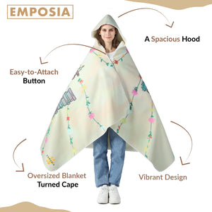 Pets & Prose Hooded Blanket