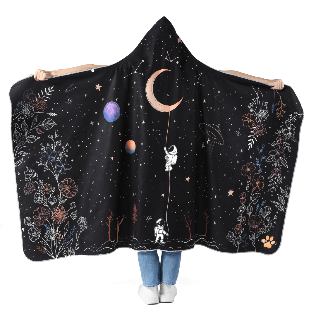 Space 🌟 Hooded Blankets