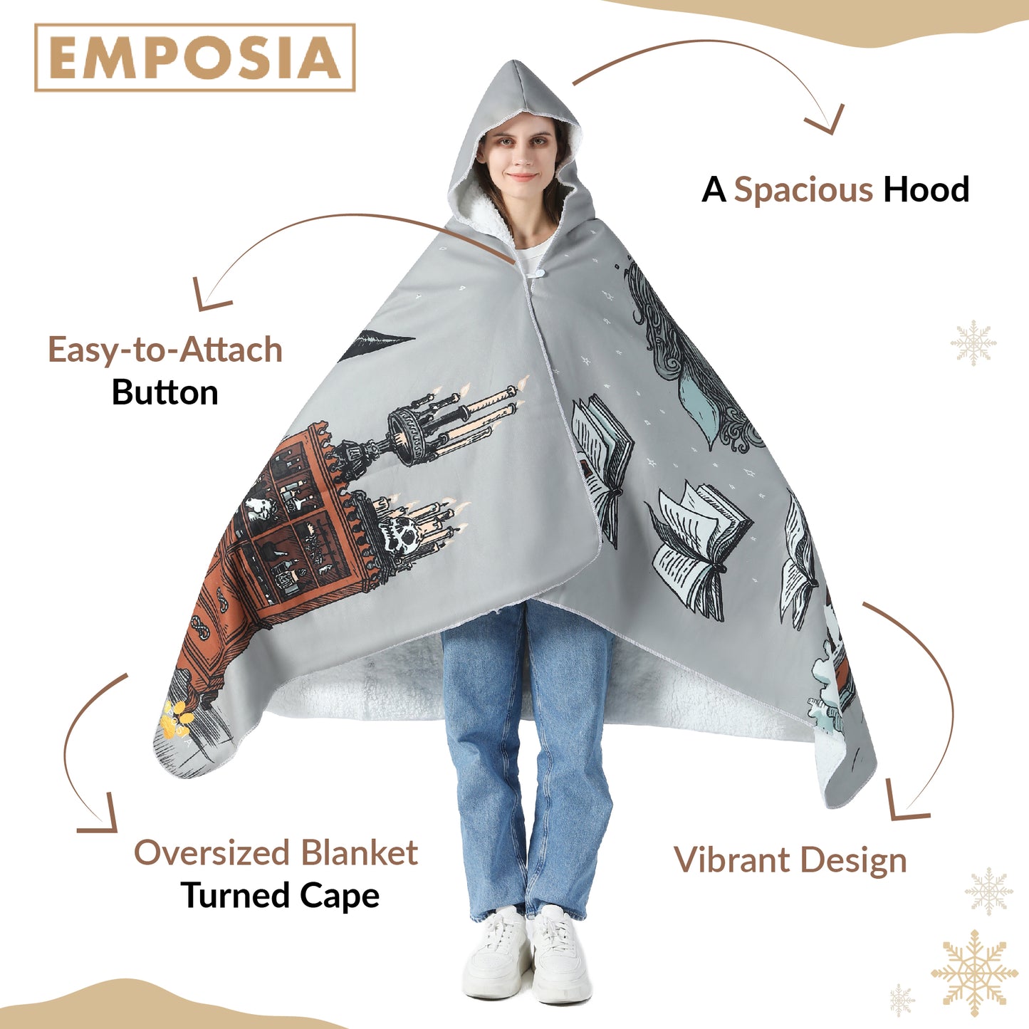 Bookish 📚 Hooded Blankets