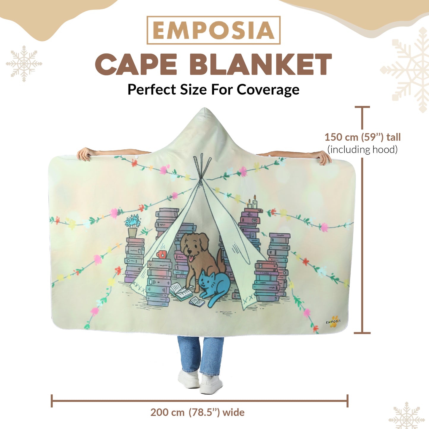 Bookish 📚 Hooded Blankets