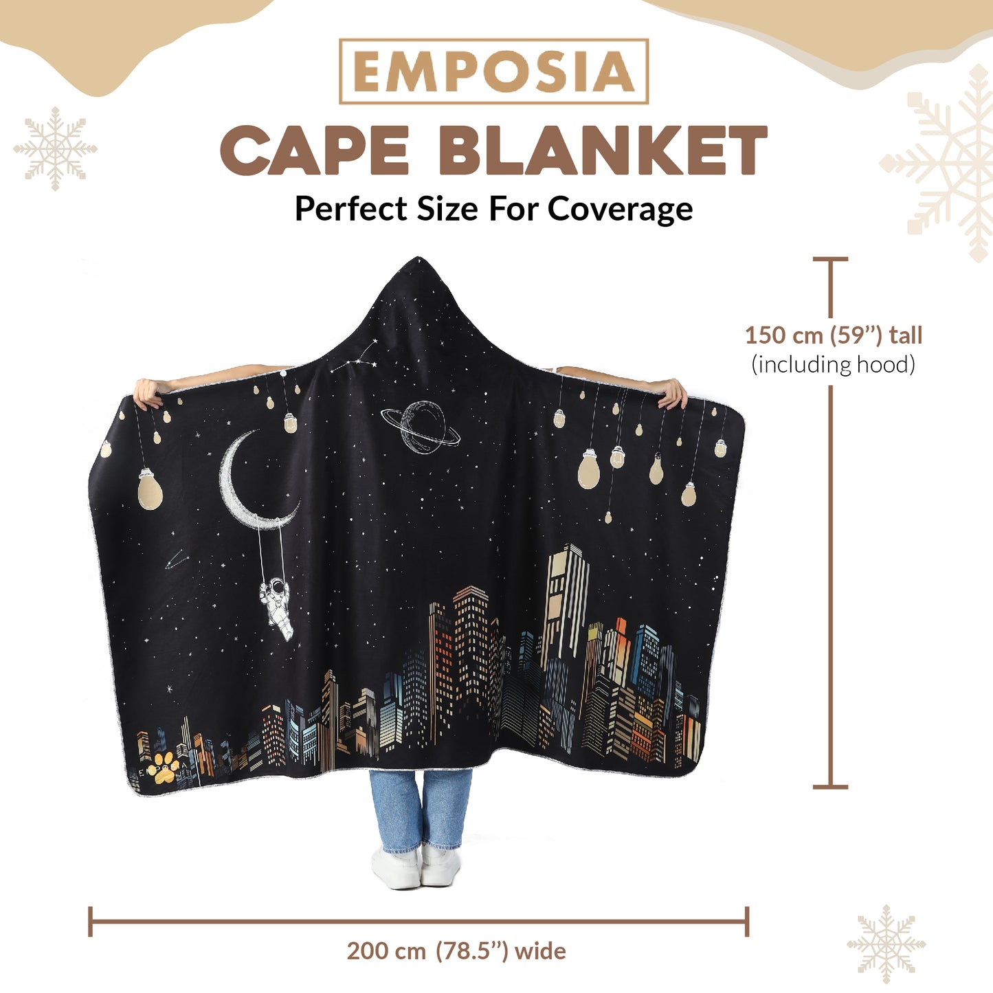 Space 🌟 Hooded Blankets