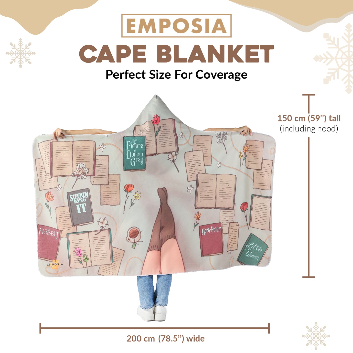 Bookish 📚 Hooded Blankets