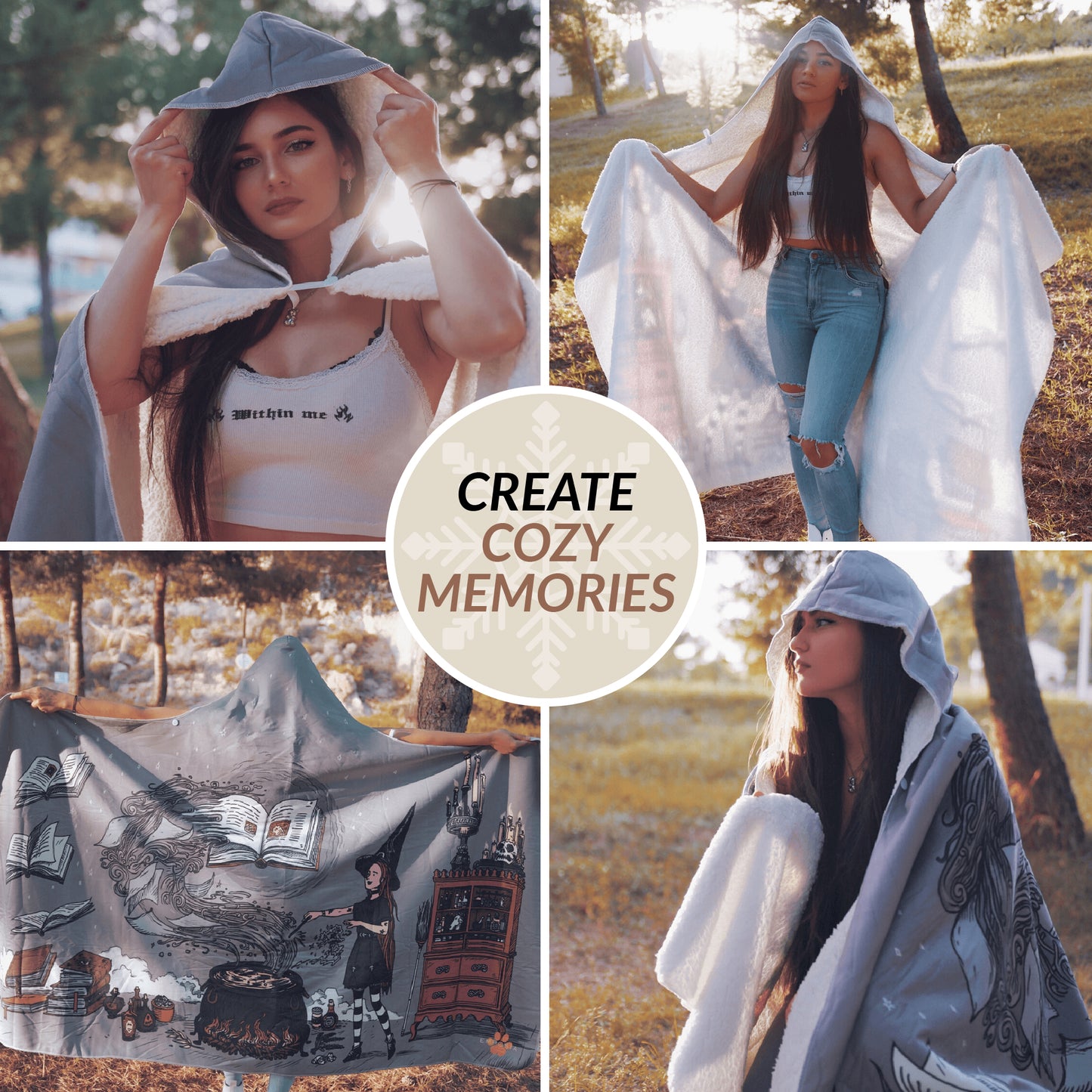 Bookish 📚 Hooded Blankets