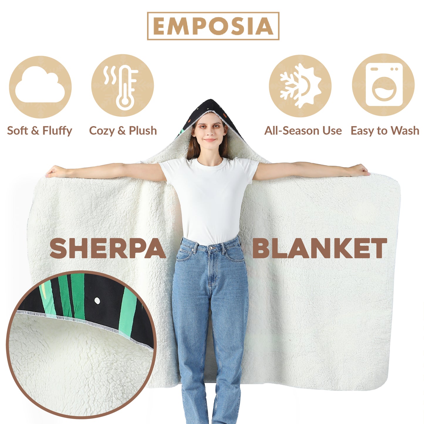 Space 🌟 Hooded Blankets