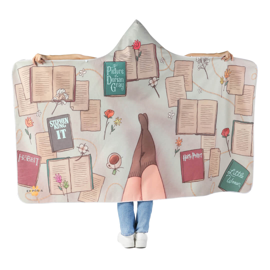 Bookish 📚 Hooded Blankets