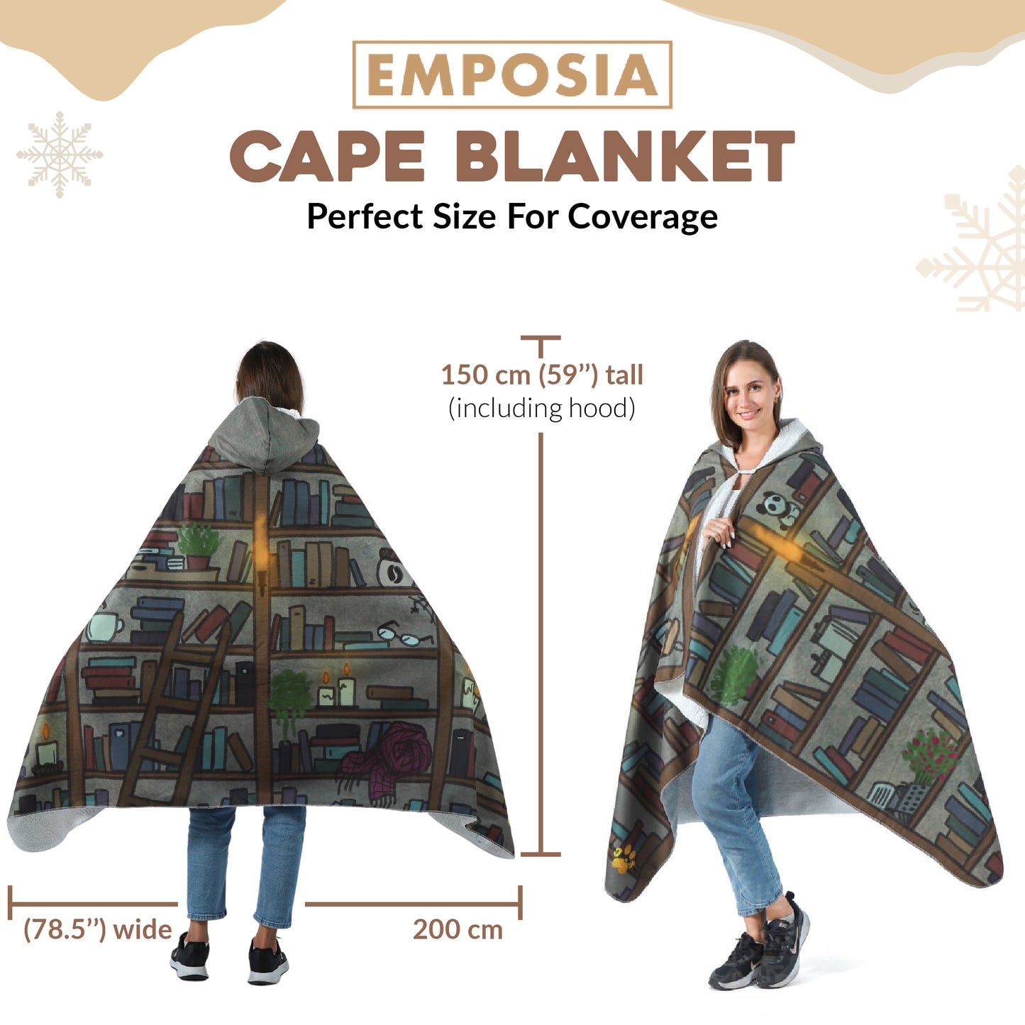 Bookish 📚 Hooded Blankets