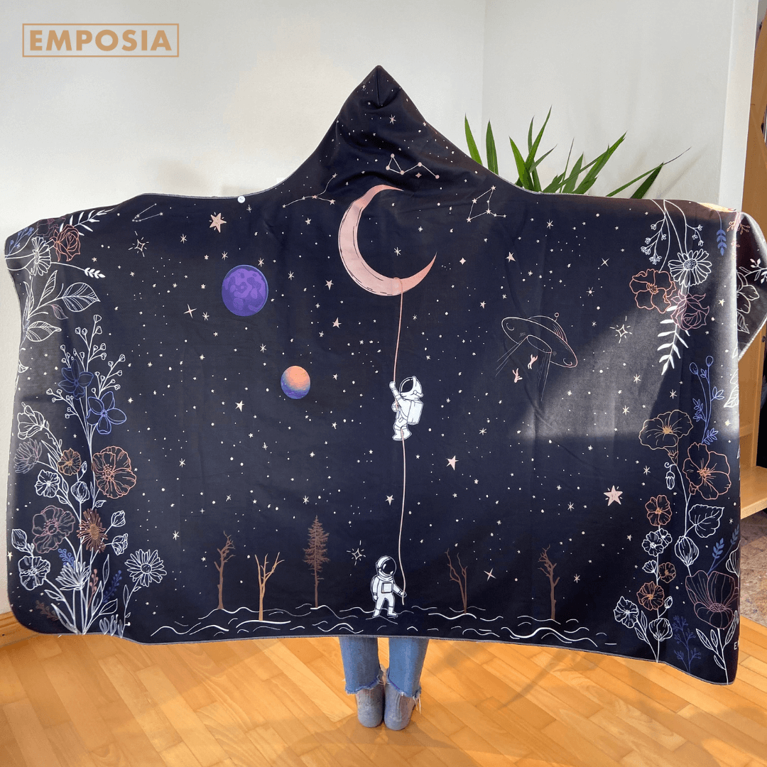 Space 🌟 Hooded Blankets