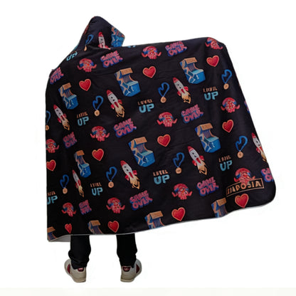 Gamer 🕹️ Hooded Blankets