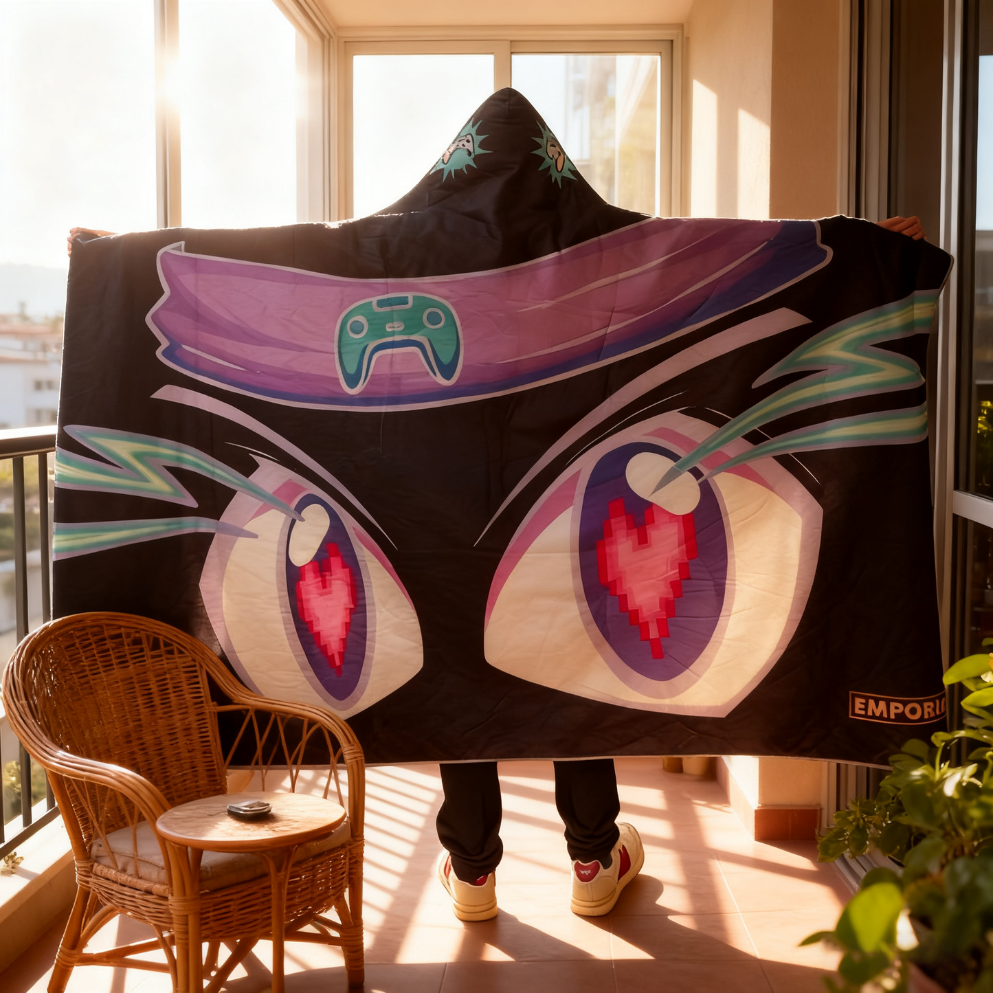 Gamer 🕹️ Hooded Blankets
