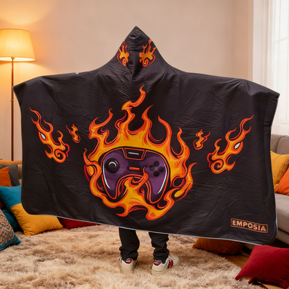 Gamer 🕹️ Hooded Blankets