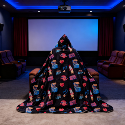 Gamer 🕹️ Hooded Blankets