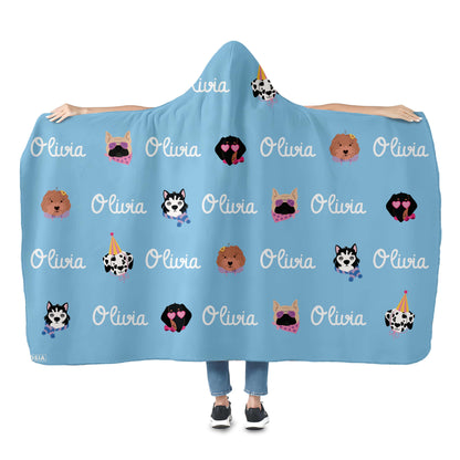 Personalized 🎁 Hooded Blankets