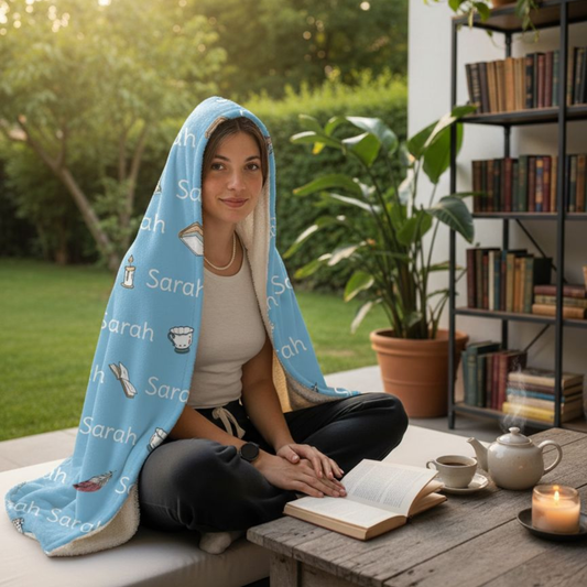 Personalized 🎁 Hooded Blankets