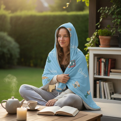 Personalized 🎁 Hooded Blankets