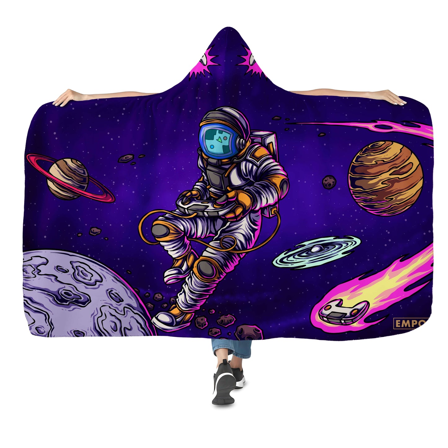 Gamer 🕹️ Hooded Blankets
