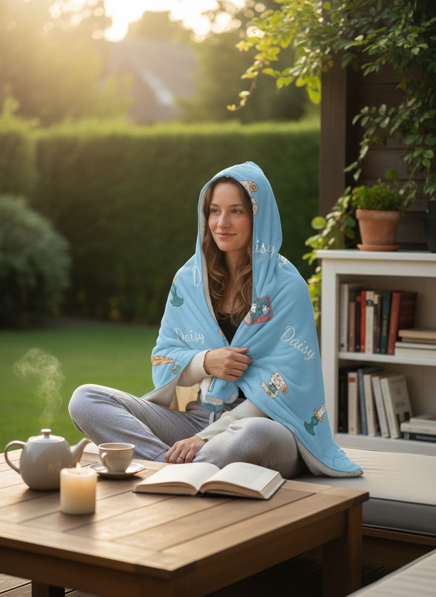 Personalized 🎁 Hooded Blankets