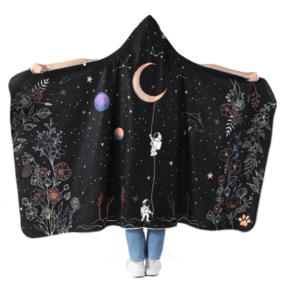 Space 🌟 Hooded Blankets