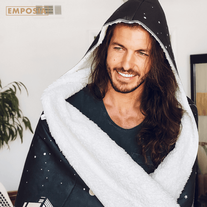 Space 🌟 Hooded Blankets