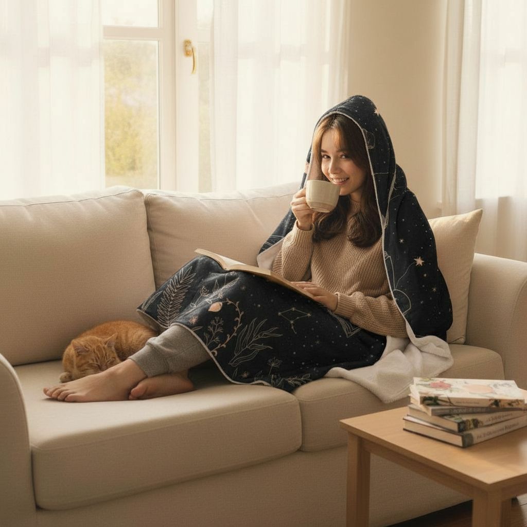 Gamer 🕹️ Hooded Blankets