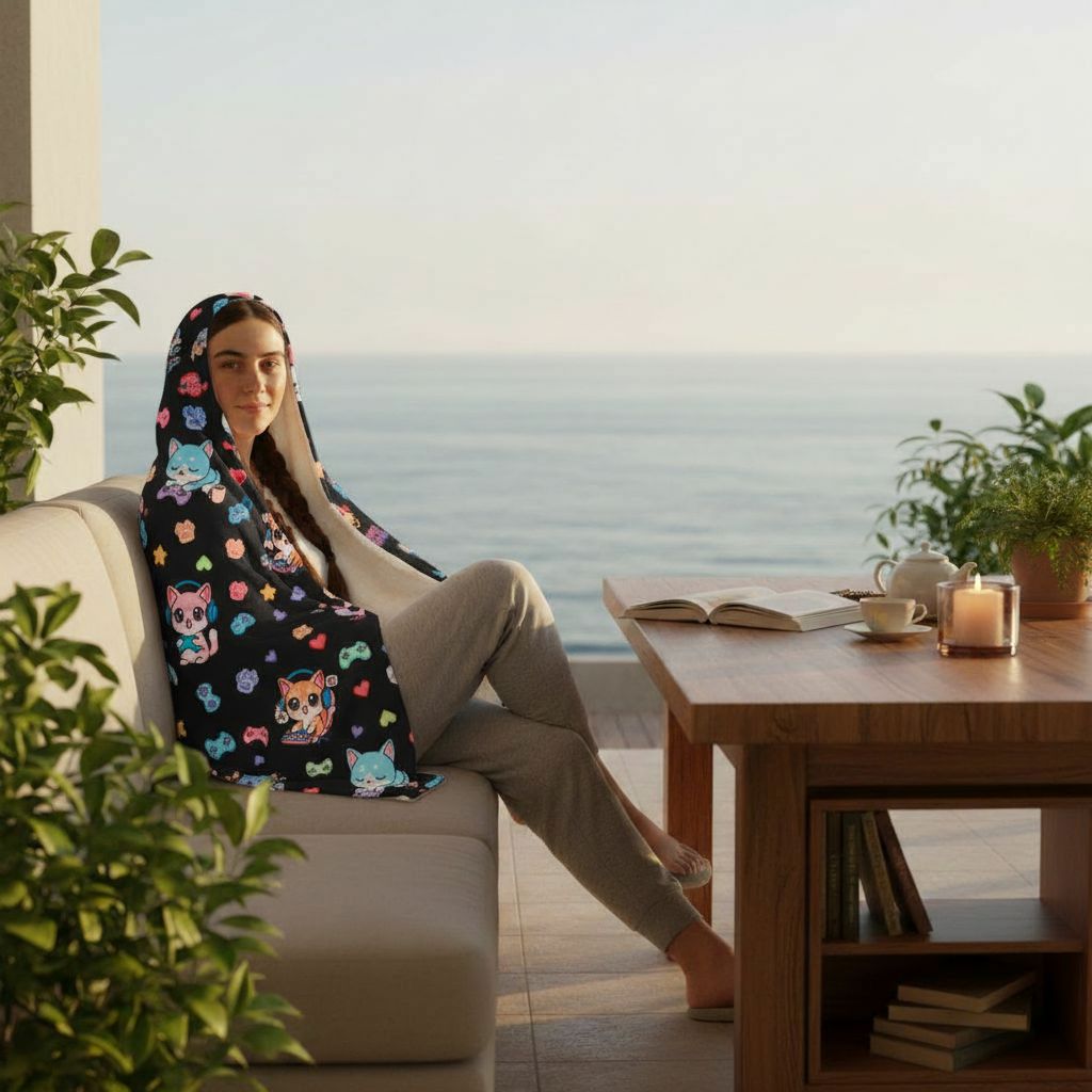 Space 🌟 Hooded Blankets