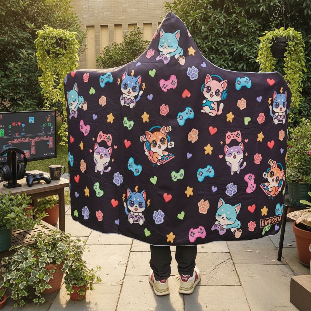 Space 🌟 Hooded Blankets