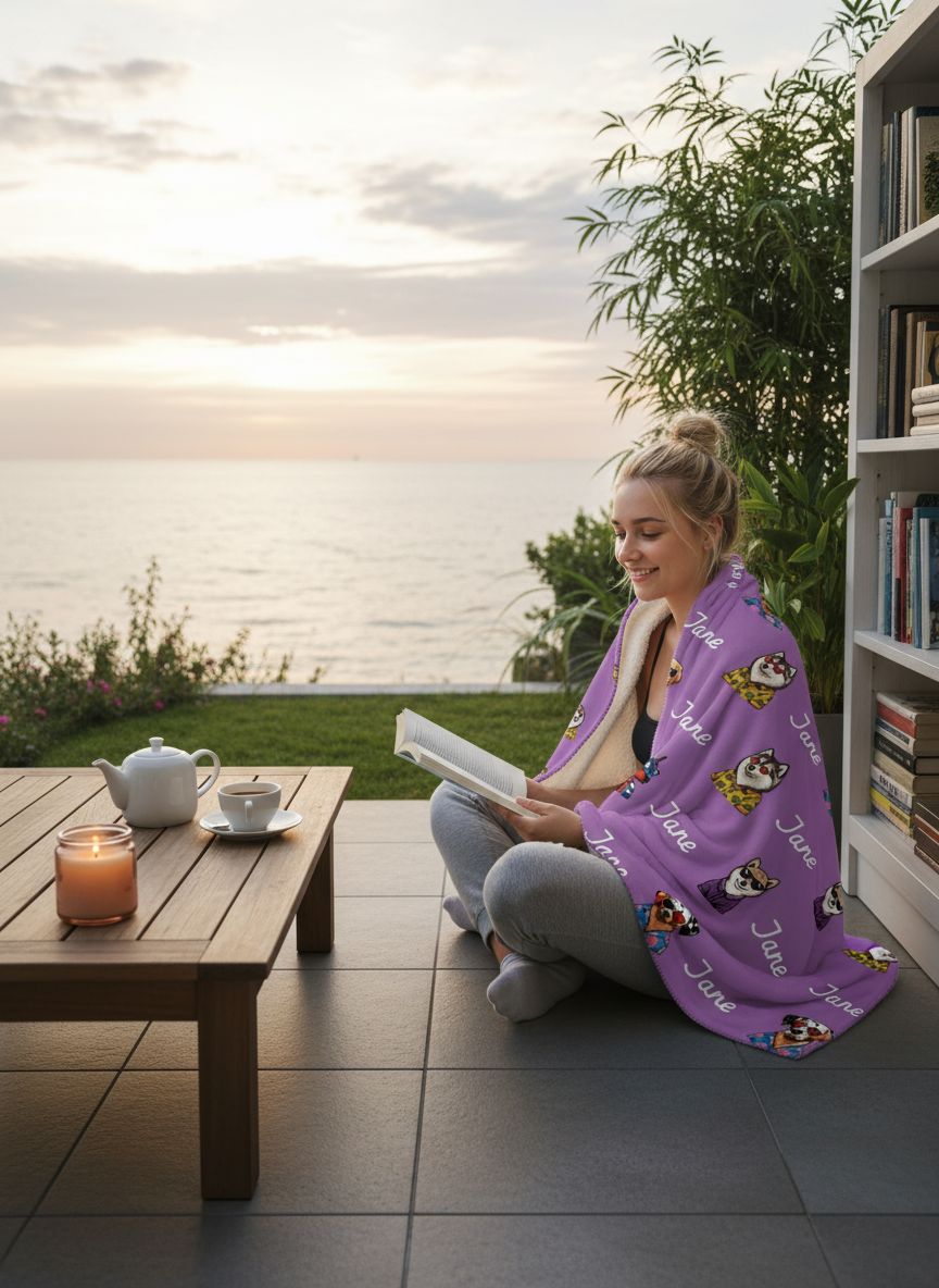 Personalized 🎁 Hooded Blankets