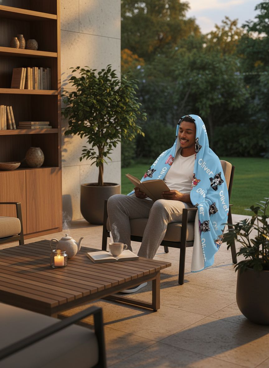 Personalized 🎁 Hooded Blankets