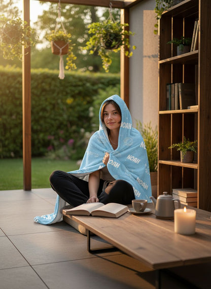 Personalized 🎁 Hooded Blankets