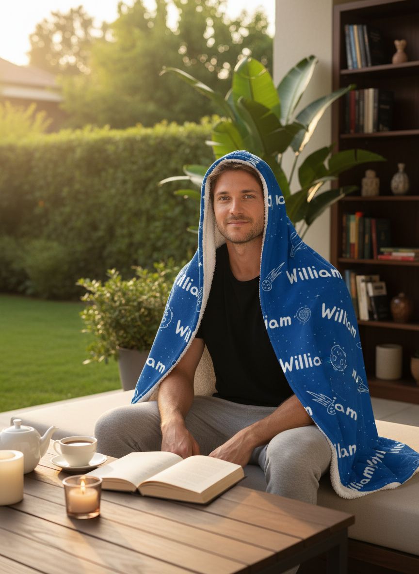 Personalized 🎁 Hooded Blankets