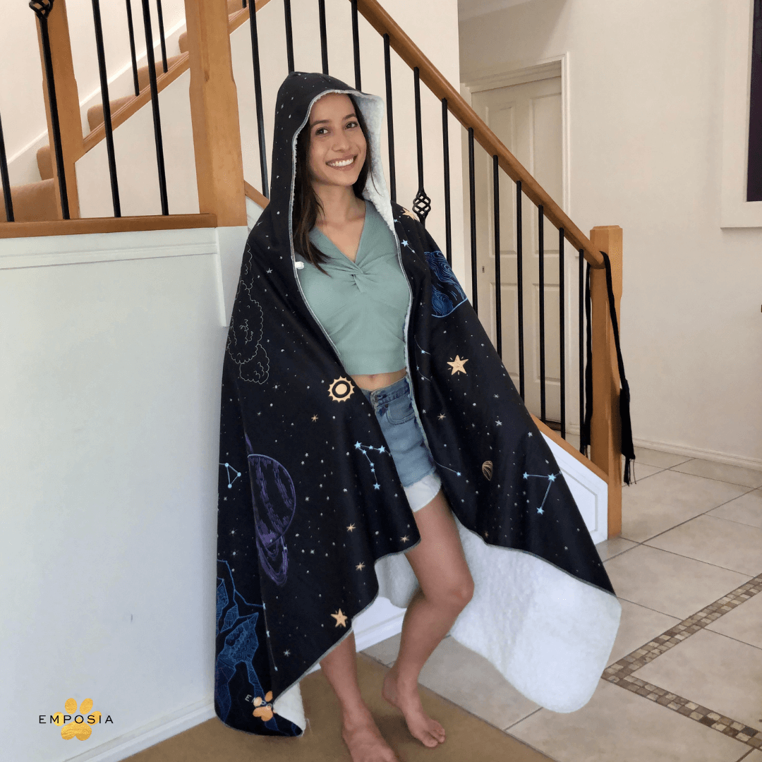 Space 🌟 Hooded Blankets