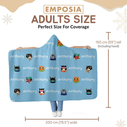 Personalized 🎁 Hooded Blankets