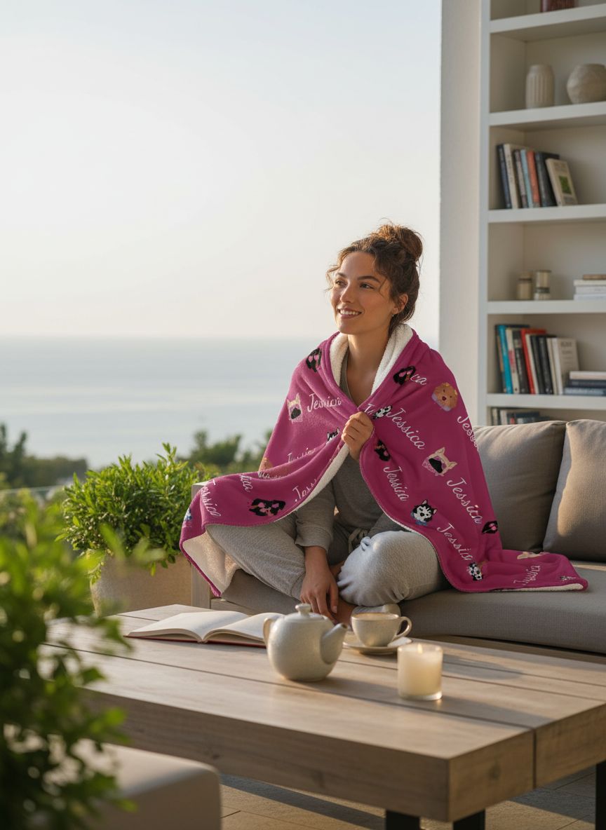 Personalized 🎁 Hooded Blankets