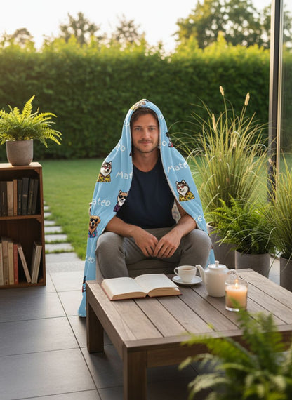 Personalized 🎁 Hooded Blankets