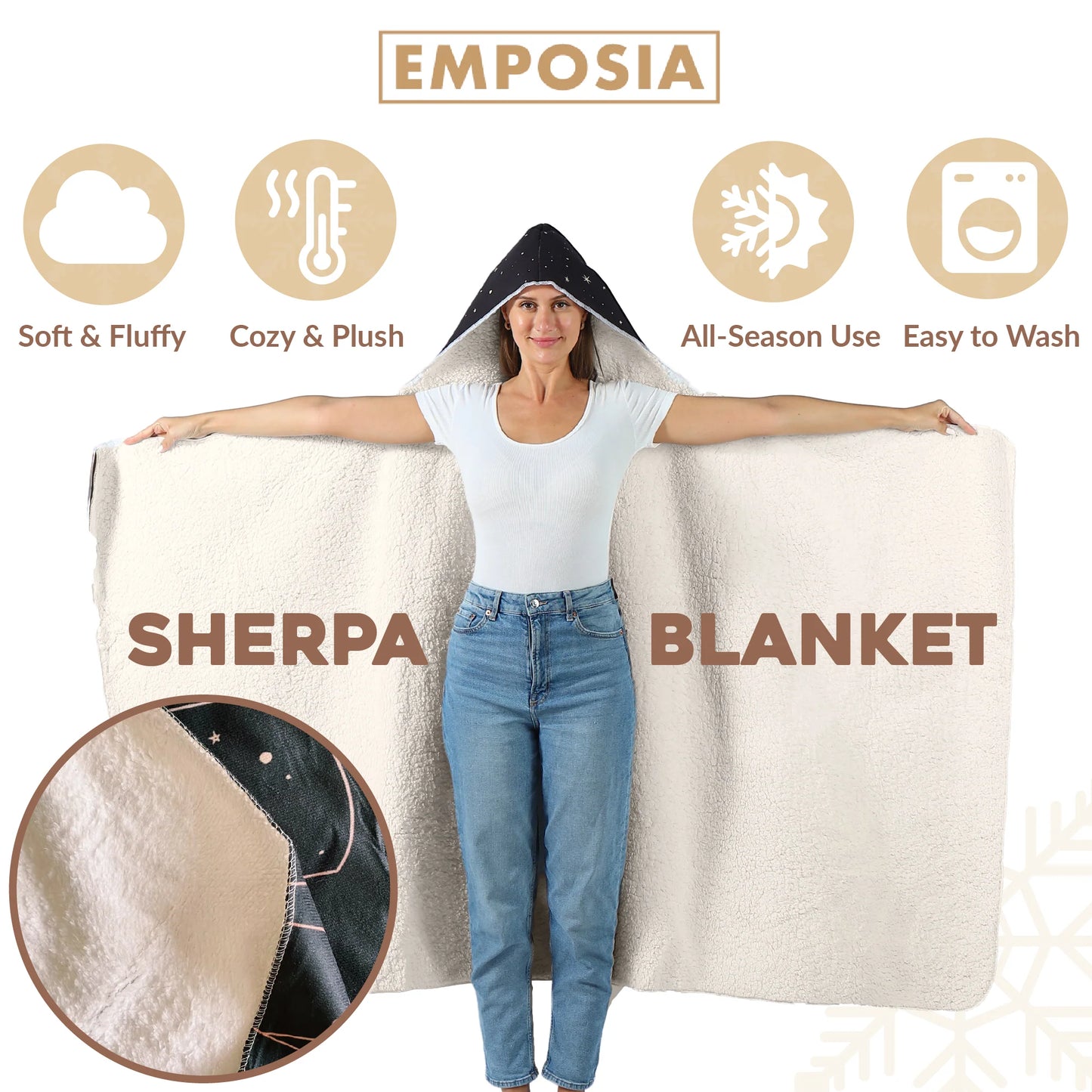 Space 🌟 Hooded Blankets