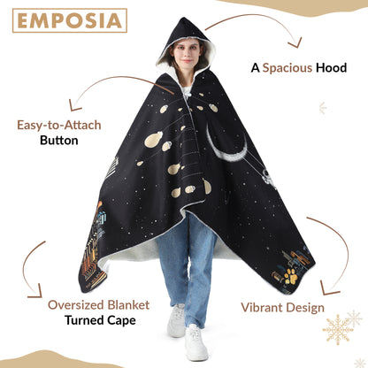 Space 🌟 Hooded Blankets
