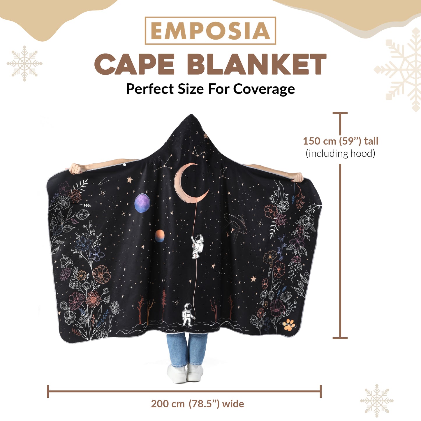 Space 🌟 Hooded Blankets