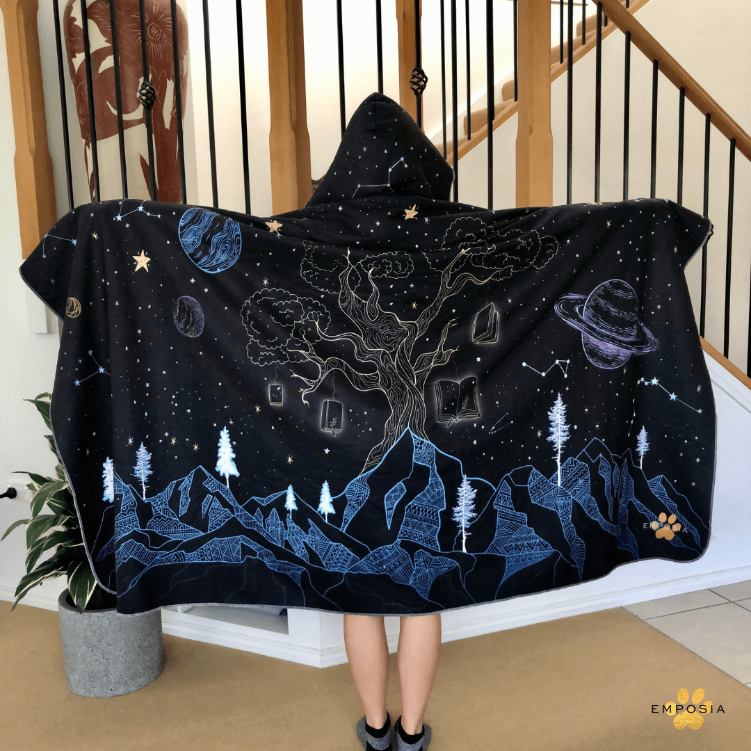 Space 🌟 Hooded Blankets