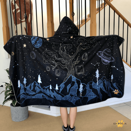 Space 🌟 Hooded Blankets