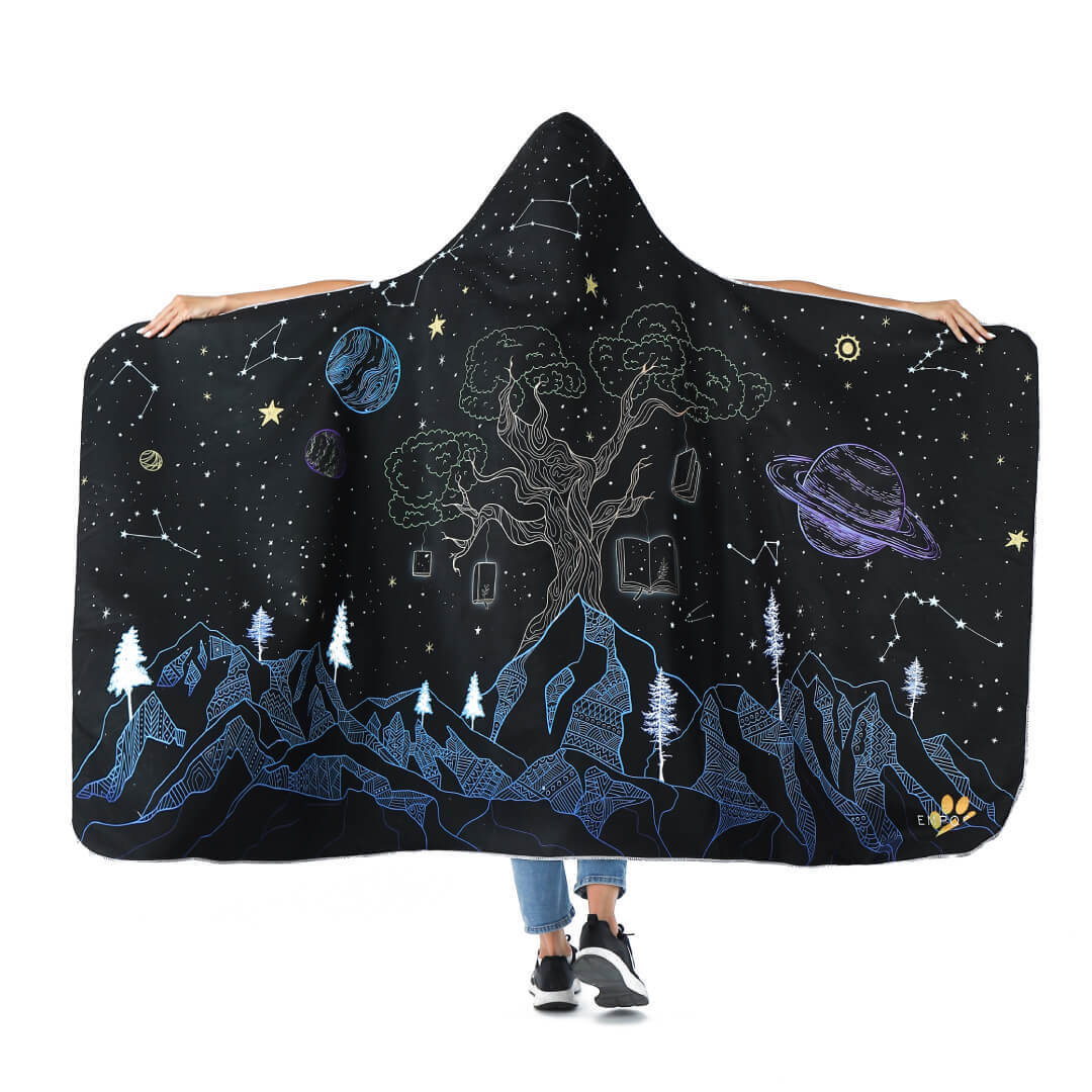 Space 🌟 Hooded Blankets