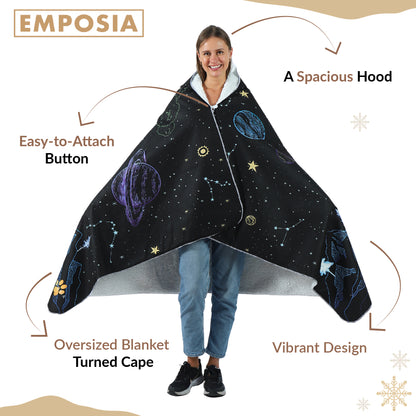 Space 🌟 Hooded Blankets