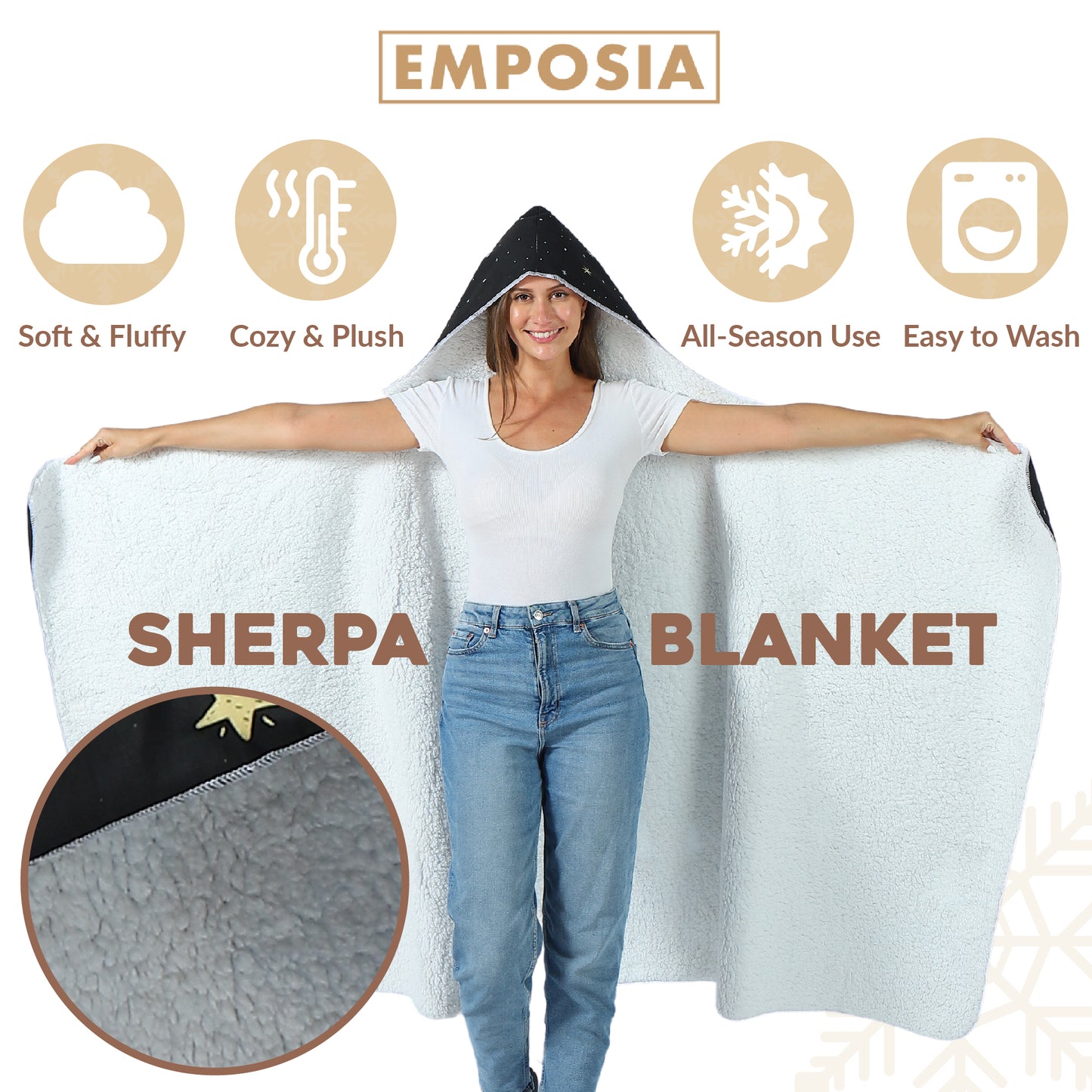 Space 🌟 Hooded Blankets