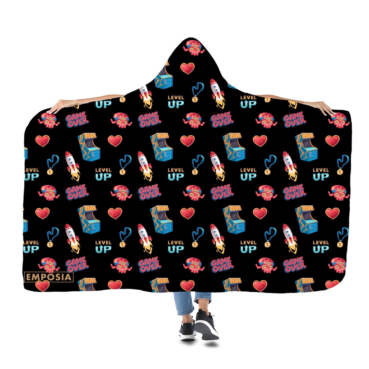 Gamer 🕹️ Hooded Blankets