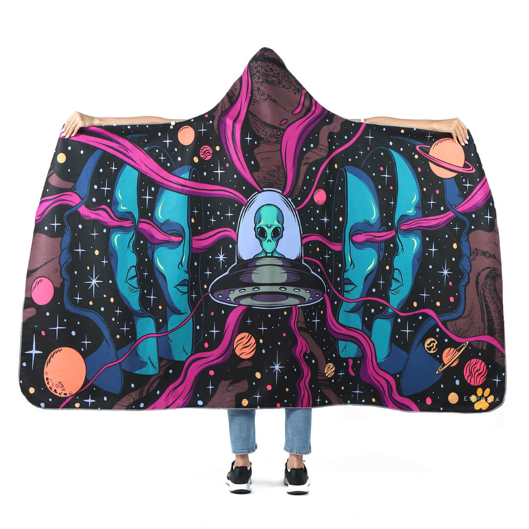 Space 🌟 Hooded Blankets