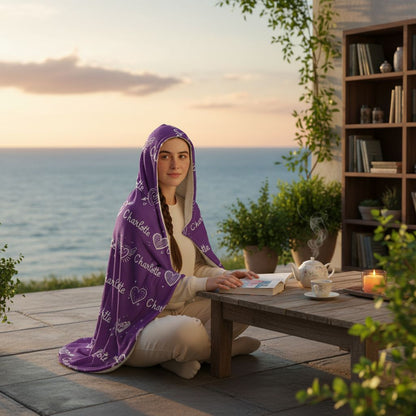 Personalized 🎁 Hooded Blankets