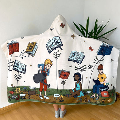 Bookish 📚 Hooded Blankets