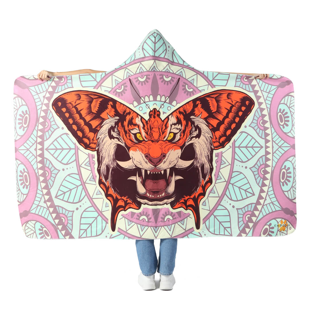 Monarch Hooded Blanket