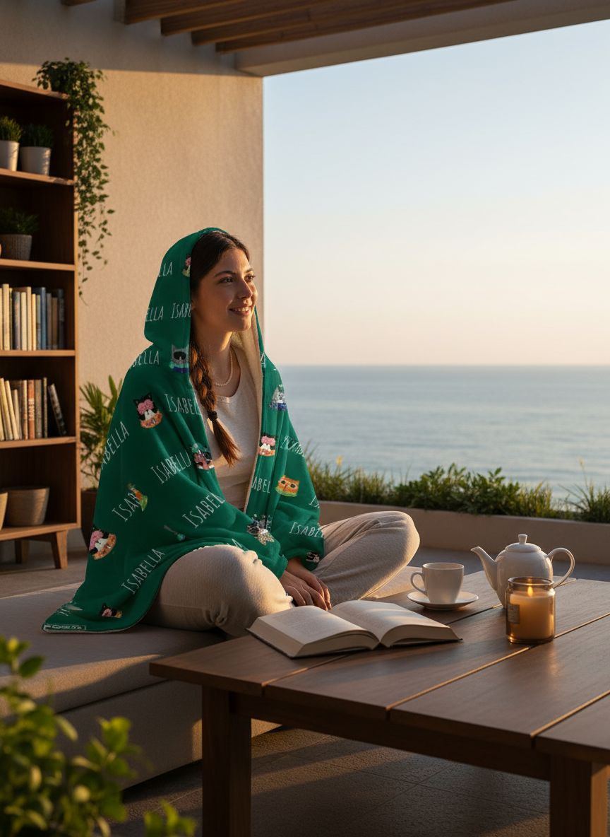 Personalized 🎁 Hooded Blankets