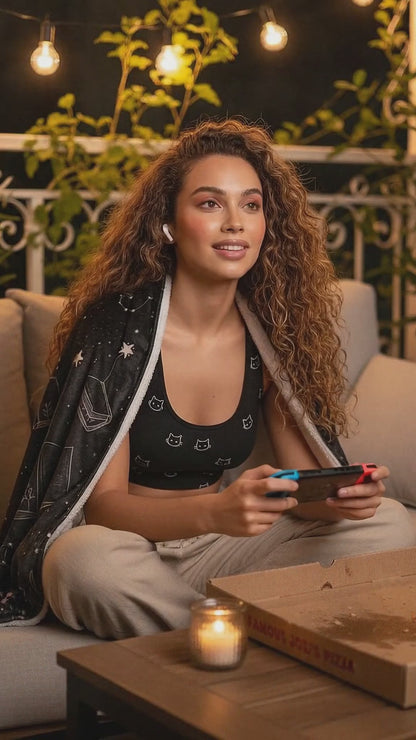 Space 🌟 Hooded Blankets