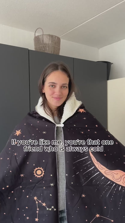 Space 🌟 Hooded Blankets