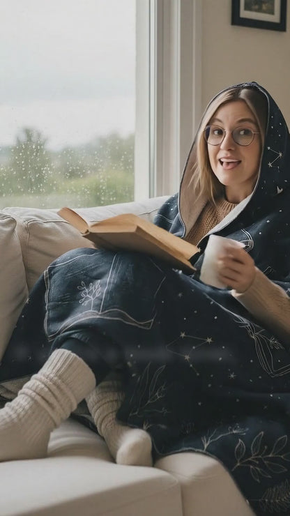 Space 🌟 Hooded Blankets